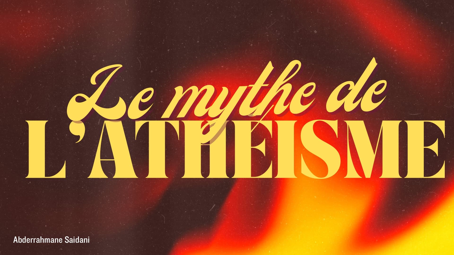 Le myth de l’athéisme
